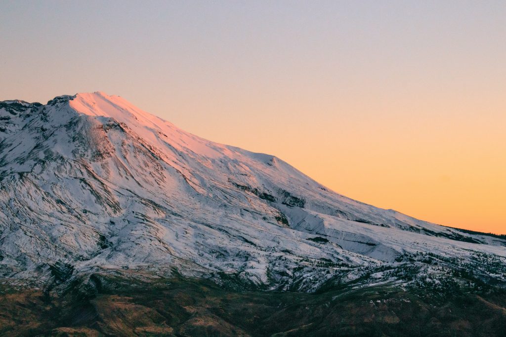 Mount St. Helens in Washington State.