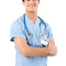 Happy Smiling Male Nurse